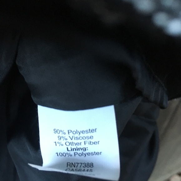 J. Crew Mini  grey black work skirt 00 - Picture 3 of 5